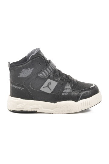 Siyah  Çocuk Sneaker King Uzun P