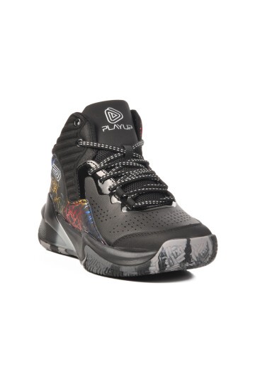 Siyah Unisex Basketbol Ayakkabısı PlayUp GS-251-522 G