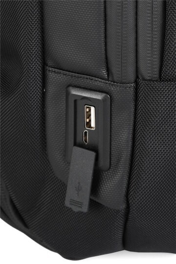 Siyah  Unisex Sırt Çantası AYKS ccs London 31300 Çanta
